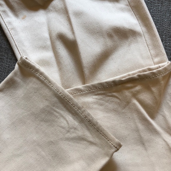 Levi’s 508 (discontinued) Ecru selvedge denim - regular tapered fit - Picture 6 of 9